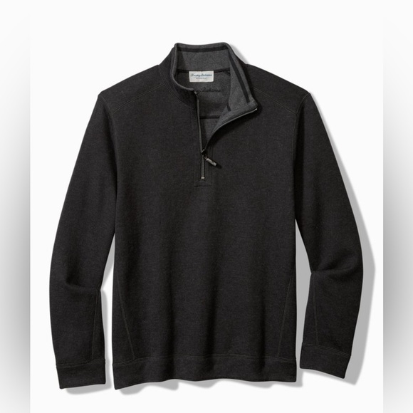 Tommy Bahama Other - Tommy Bahama Flip Coast Reversible Half-Zip Sweatshirt